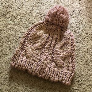 Rose Gold Winter Hat!!